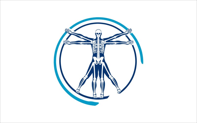 X-RAY medical vector template Logo Template