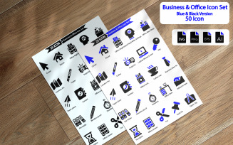 50 Premium Business And Office Icon Pack