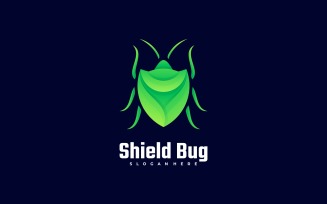 Shield Bug Gradient Logo Style