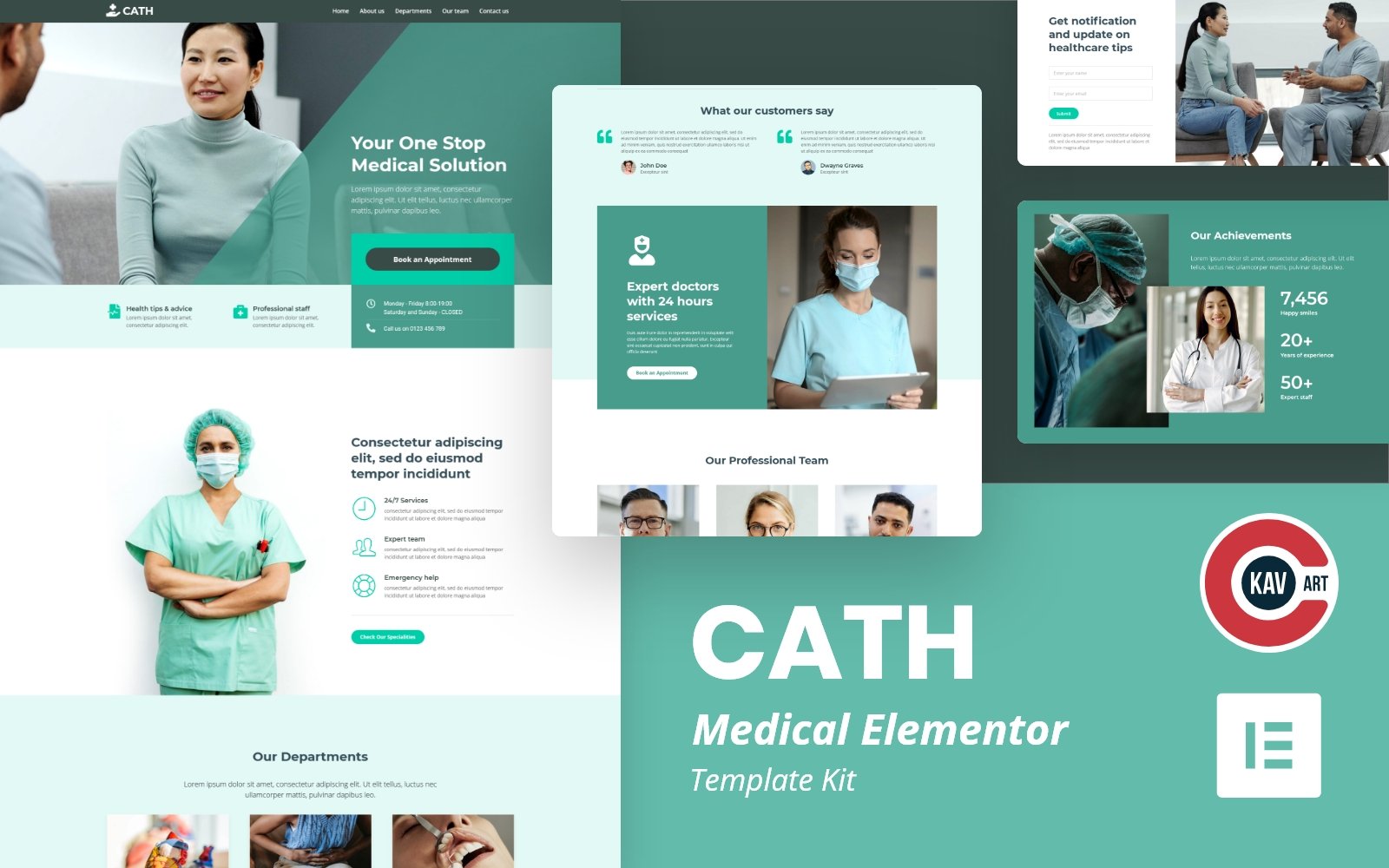 Kit Graphique #195953 Clinique Docteur Divers Modles Web - Logo template Preview