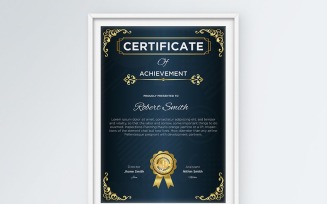 New Vertical Certificate For Achievement Details