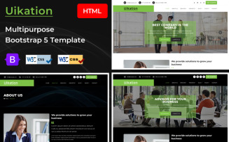 Uikation - Multipurpose HTML5 Website Template