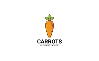 Carrots Logo Design Template