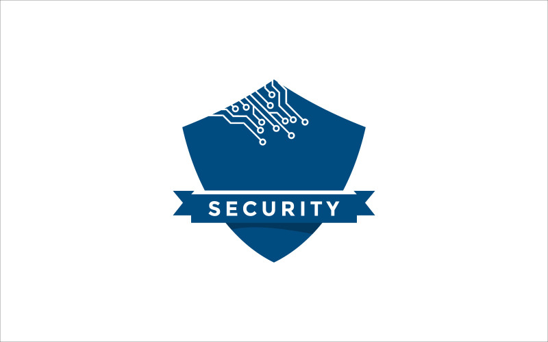 Cyber security vector template Logo Template