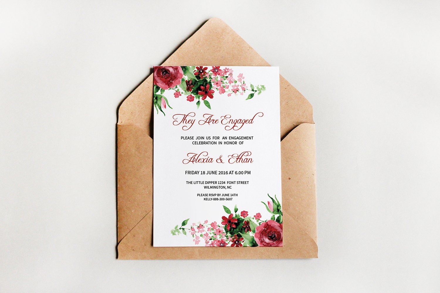 Kit Graphique #196489 Wedding Invitation Divers Modles Web - Logo template Preview