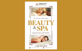 Beauty Spa Poster #03 Print Template