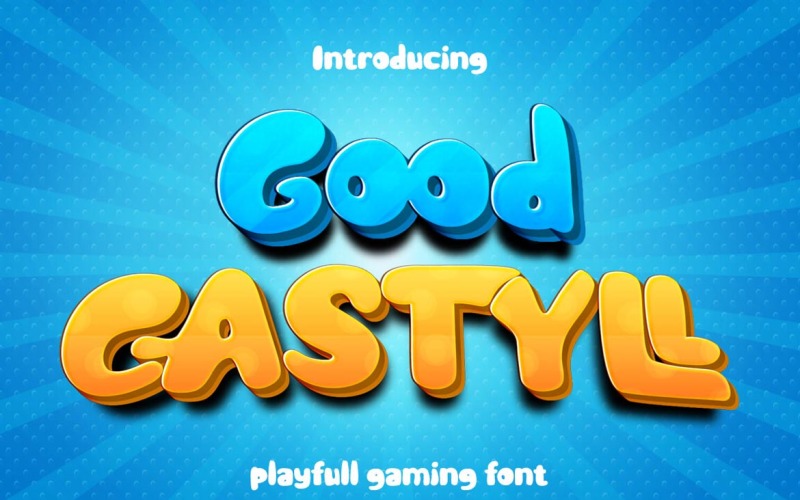 Good Castyll Playful Font