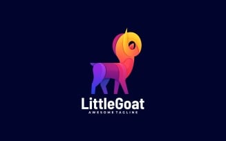 Little Goat Gradient Colorful Logo