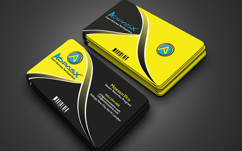 Professional Business Card so-181 Corporate Identity
