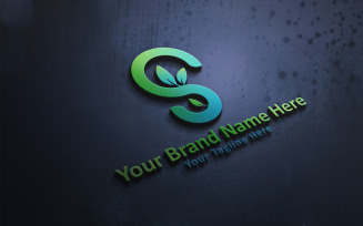 Leaf S Logo Design Template