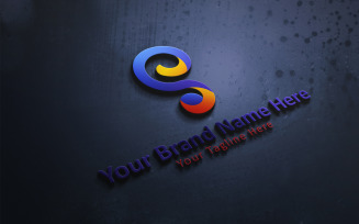 Spiral S Letter Logo Design Template