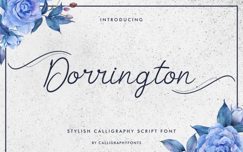 Dorrington Handwriting Font