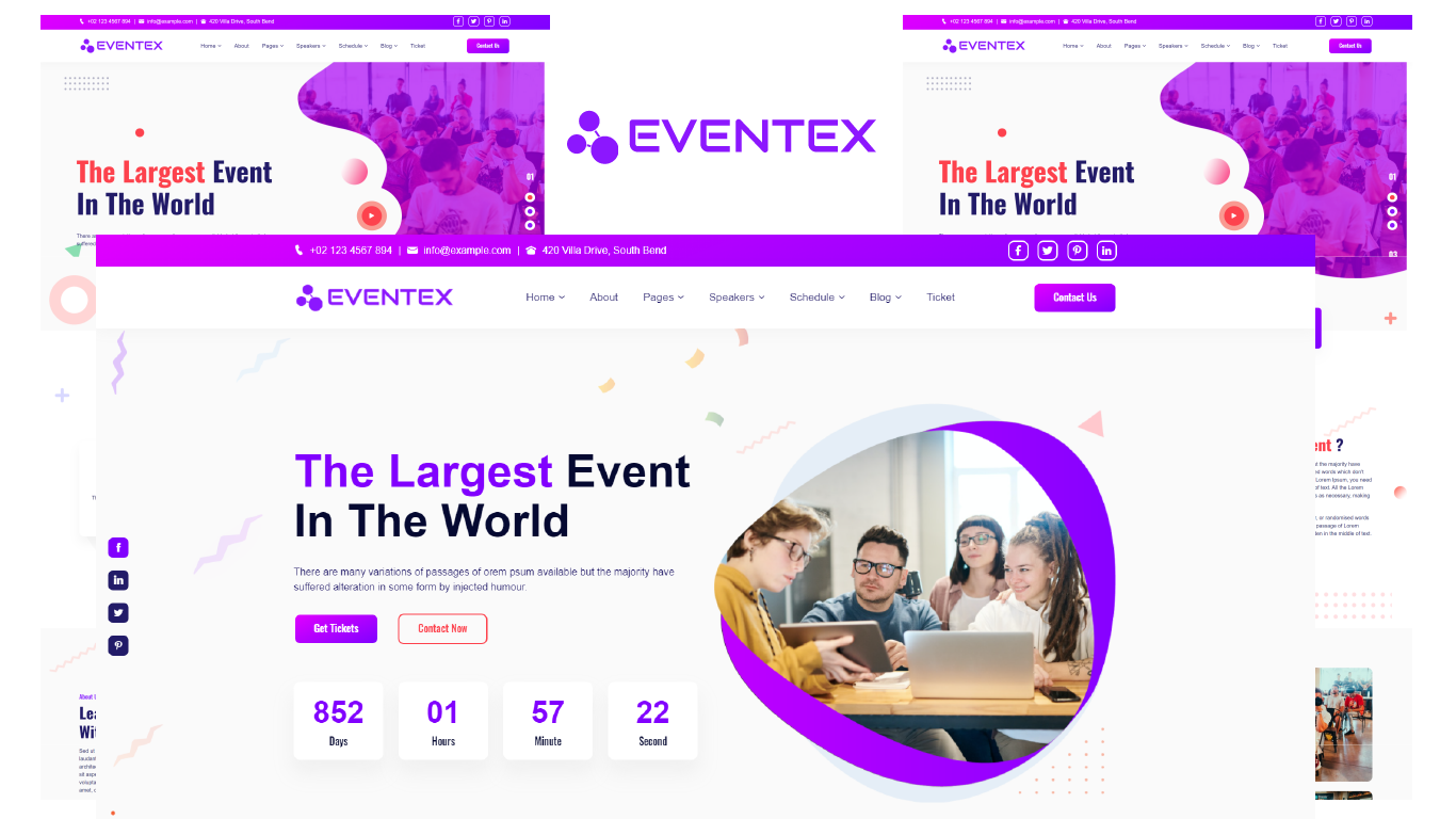 Eventex - Event & Conference HTML5 Template