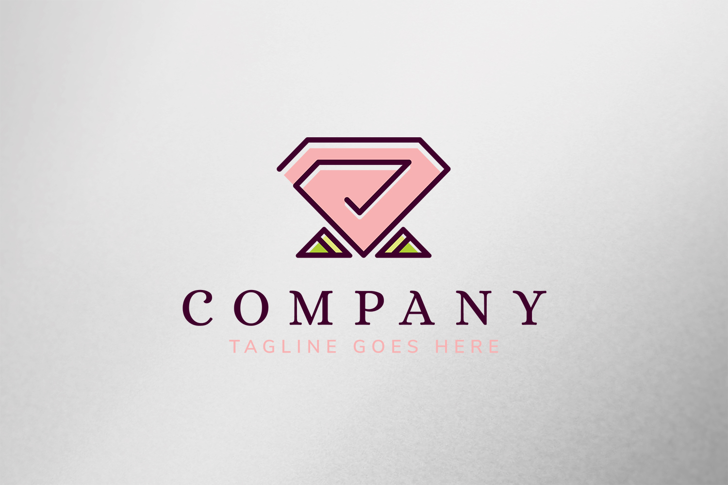 Kit Graphique #197244 Diamant Fleur Web Design - Logo template Preview