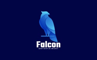 Falcon Gradient Logo Style