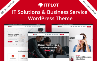 IT-Plot - IT & Web Design Company Elementor WordPress Theme