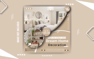 Luxury Home Decor Social Media Banner
