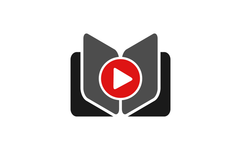 Book video education vector template Logo Template