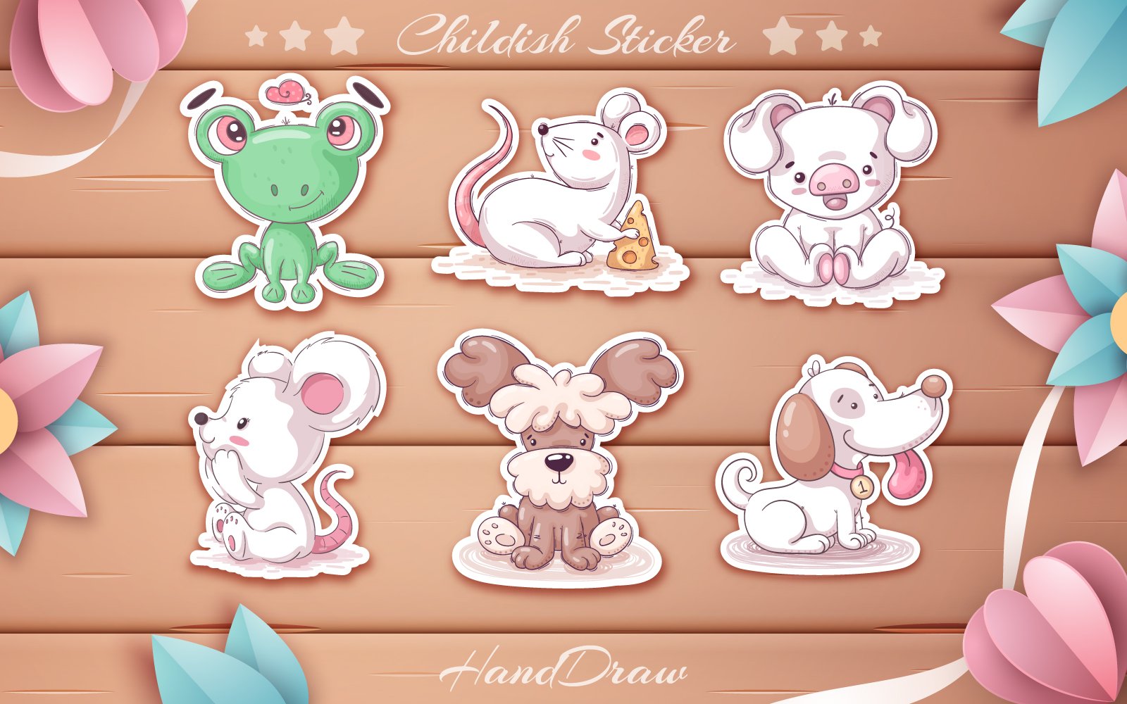 Kit Graphique #197732 Caractere Animal Web Design - Logo template Preview