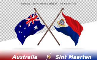 Australia versus marten Two Flags