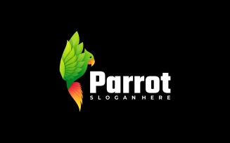 Parrot Gradient Logo Style