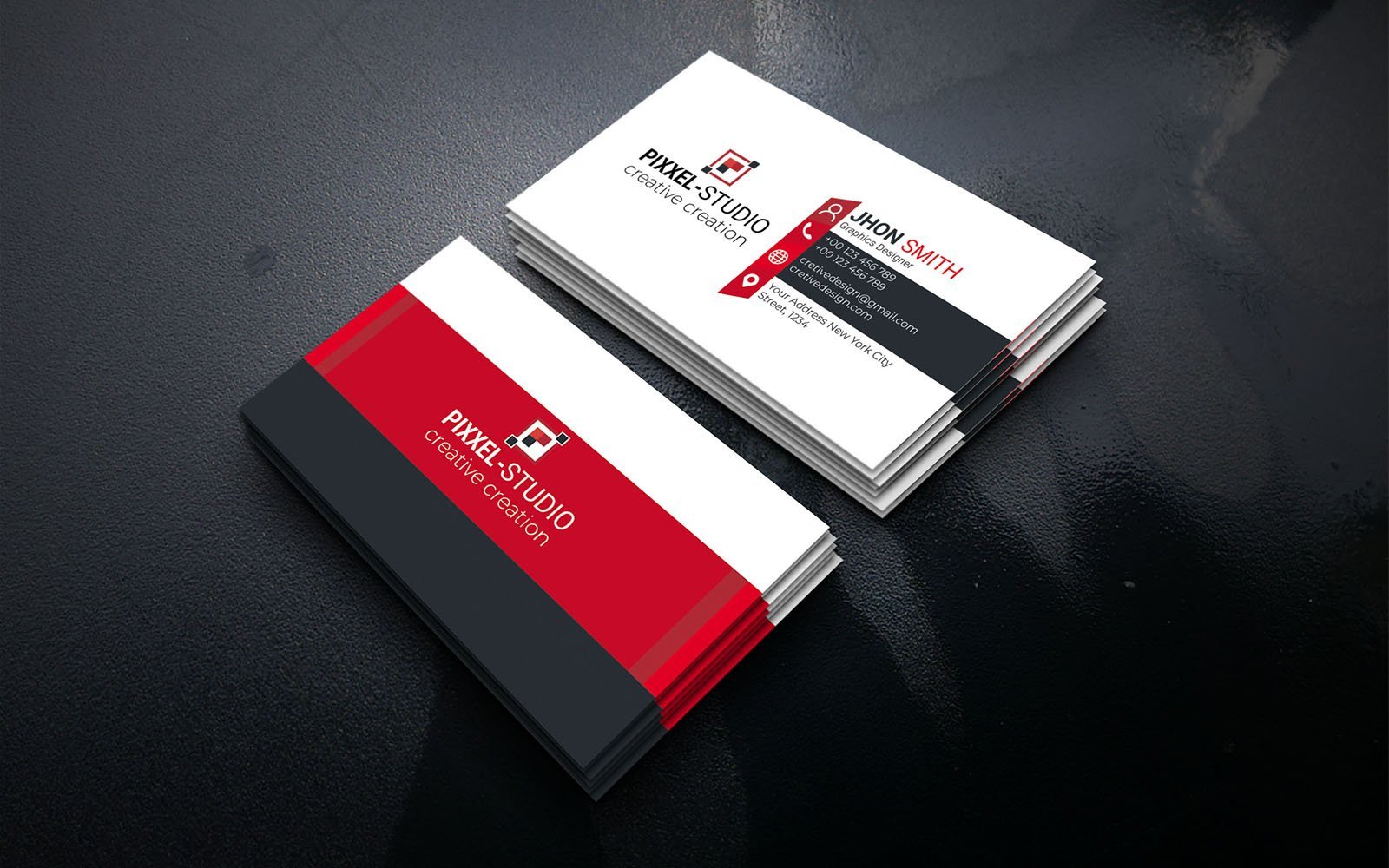 Template #197985 Business Card Webdesign Template - Logo template Preview