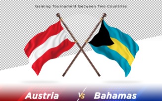 Austria versus Bahamas Two Flags