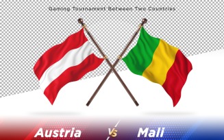 Austria versus Mali Two Flags
