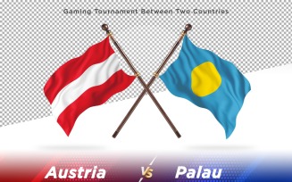 Austria versus Palau Two Flags