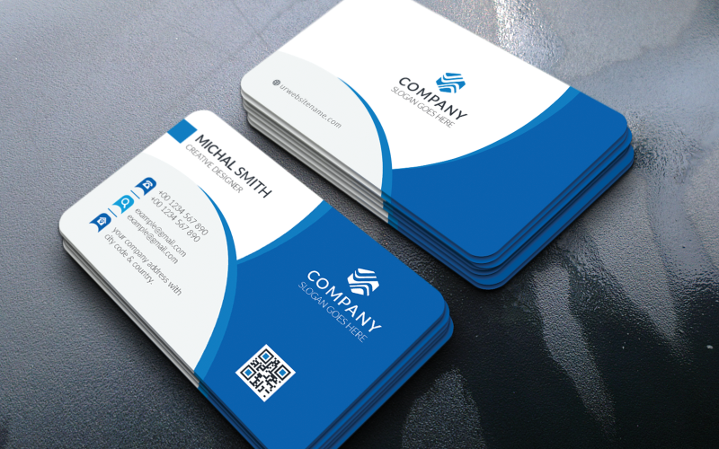corporate Business Card Company Corporate Identity