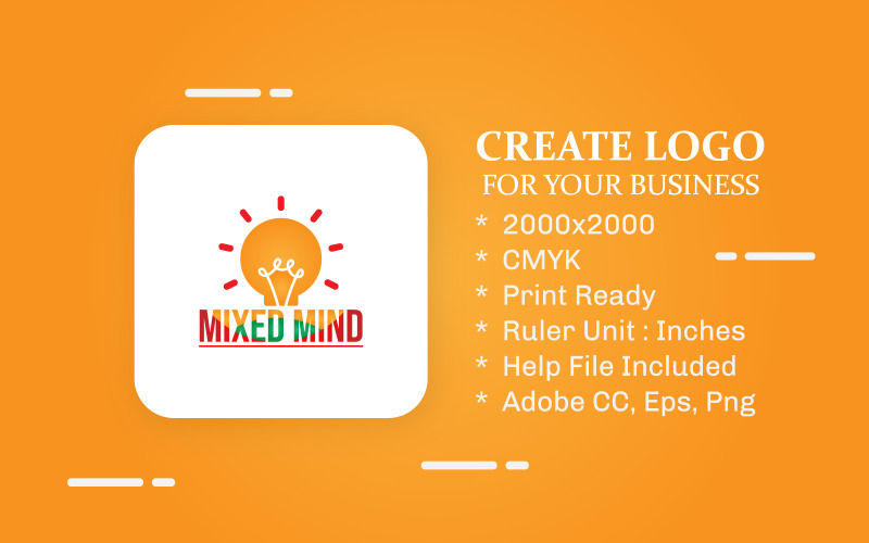 Mixed Mind Creative Logo Design Corporate Identity