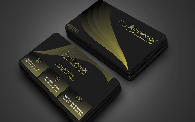 Personal Business Card so-184 Corporate Identity