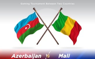 Azerbaijan versus Mali Two Flags