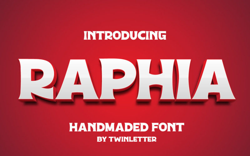Raphia Special Display Font