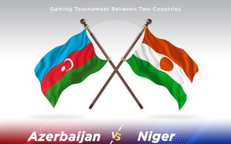 Azerbaijan versus Niger Two Flags