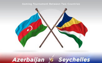 Azerbaijan versus Seychelles Two Flags