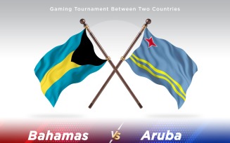Bahamas versus Aruba Two Flags