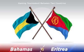 Bahamas versus Eritrea Two Flags