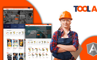Toola - Engineering And Tool Shop Angular Template