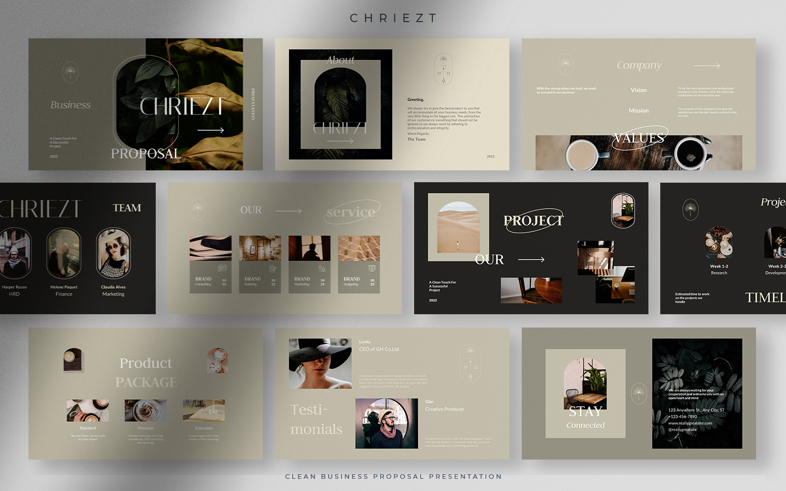 Kit Graphique #198966 Business Proposition Web Design - Logo template Preview