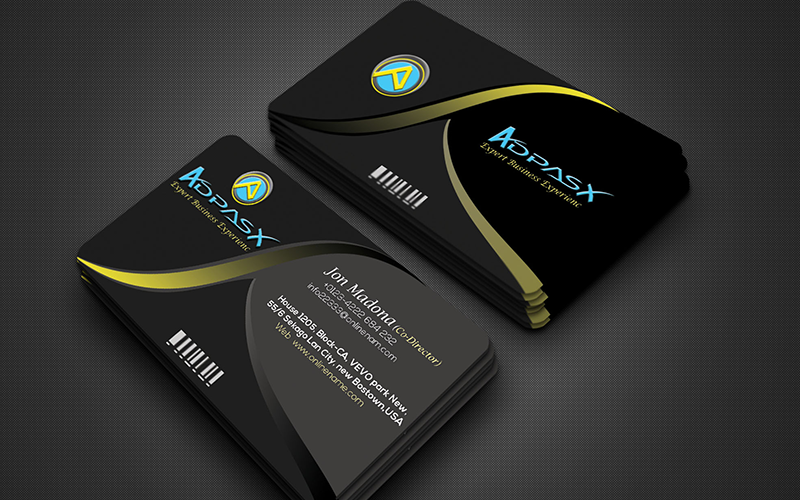 Professional Business Card so-193 Corporate Identity