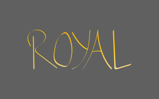 Royal Logo Typography Template