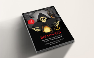 Halloween Clebration Flyer Corporate Identity Template