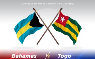 Bahamas versus Senegal Two Flags