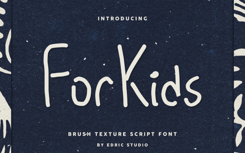 For Kids Comic Handwriting Font