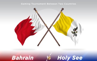 Bahrain versus holy see Two Flags