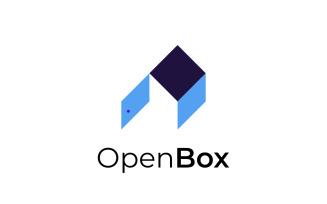 Open Box - Home or House Logo