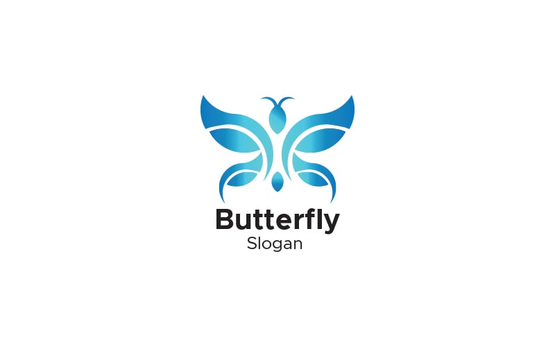 Template #199738 Animals Butterfly Webdesign Template - Logo template Preview