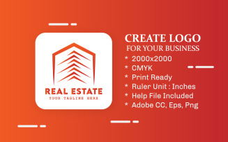 Creative Real Estate Creative Vector Logo template