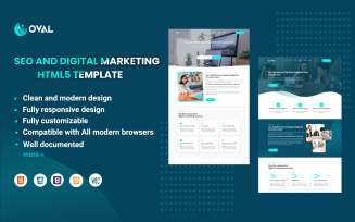 Oval - SEO and Digital Marketing HTML5 Template